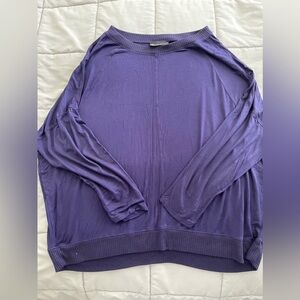 Dolman sleeve top
